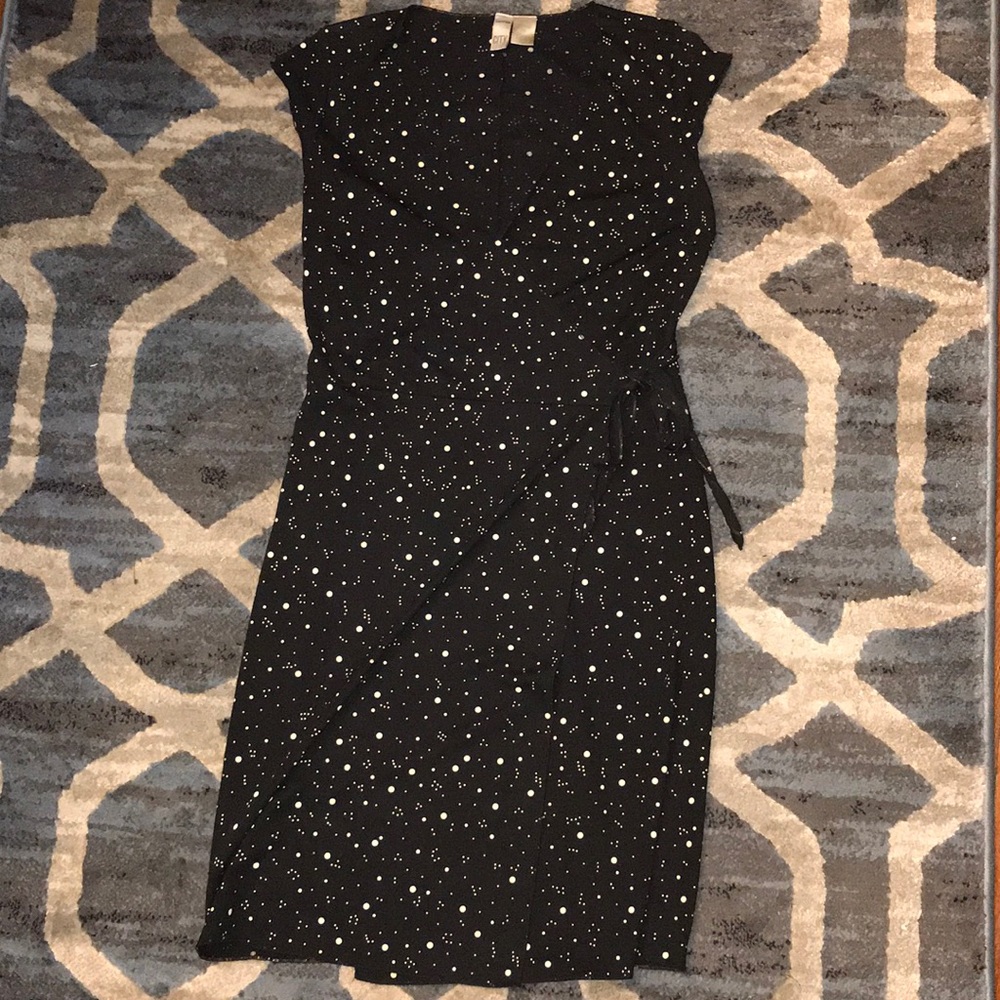 DKNY wrap dress